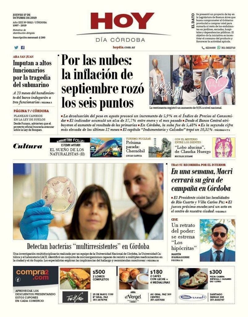 La tapa del jueves 17 de octubre La tapa del jueves 17 de octubre