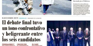 La tapa del lunes 21 de octubre