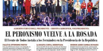 La tapa del lunes 28 de octubre de 2019