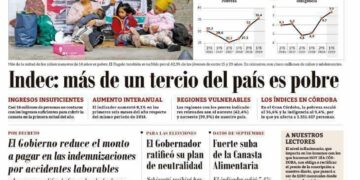 Tapa del día martes 1 de Octubre 2019