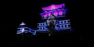 La espectacular proyección en el castillo Odawara que ganó el concurso de video mapping