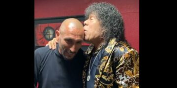 Así fue el encuentro entre el “Cholo” Guiñazú y “La Mona”