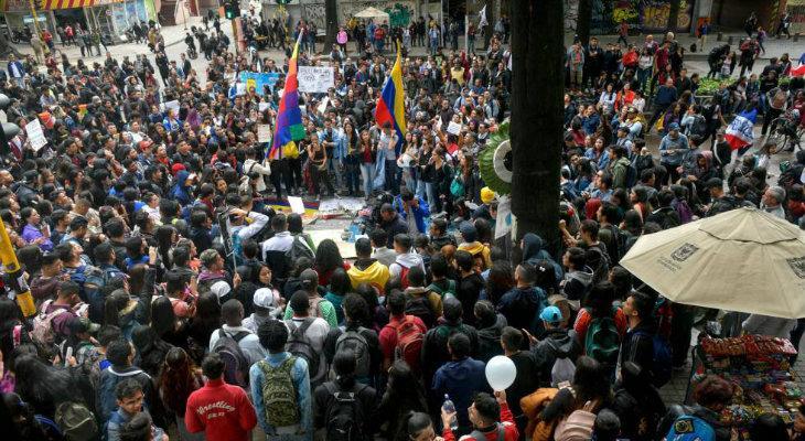 Duque enfrentó un nuevo paro nacional en Colombia sin incidentes graves