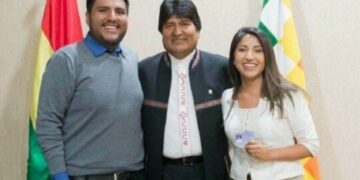 Los hijos de Evo Morales llegaron a la Argentina
