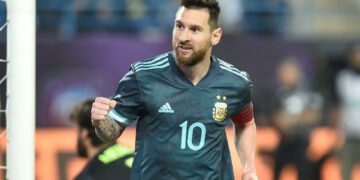 De la mano de Messi, Argentina venció a Brasil