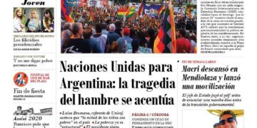 La tapa del martes 19 de noviembre de 2019