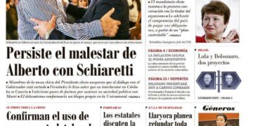 La tapa del miércoles 20 de noviembre de 2019