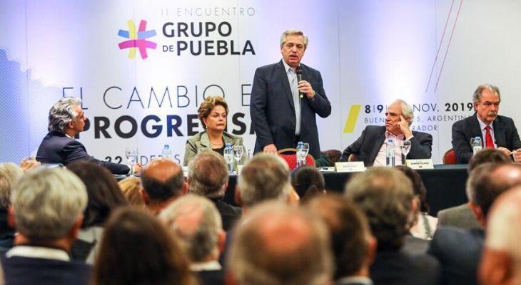 Fernández: "El continente necesita al Grupo de Puebla"
