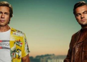 Di Caprio y Brad Pitt en acción