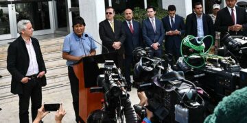 Morales llegó a México: «Mientras tenga vida, seguiré en la lucha»