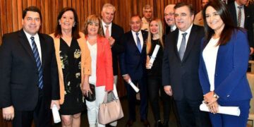 Entregaron los diplomas a los diputados electos