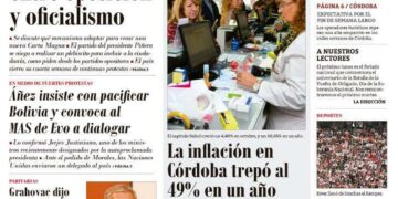 La tapa del viernes 15 de noviembre de 2019