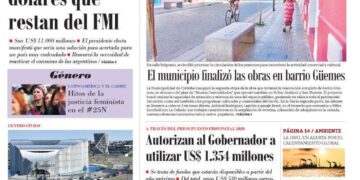 La tapa del miércoles 27 de noviembre de 2019
