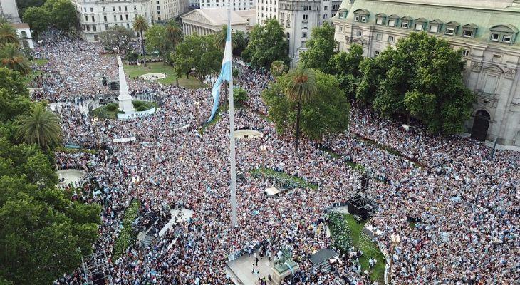 Macri: "Somos muchos para defender a la Argentina"