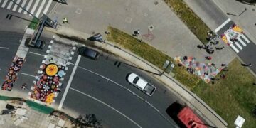 Garin Pinturerías reafirma su compromiso en la Plaza España