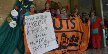 Reclamo “navideño” de UTS