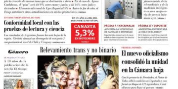 La tapa del miércoles 4 de diciembre de 2019