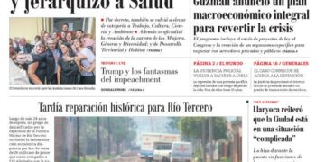 La tapa del jueves 12 de diciembre de 2019