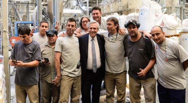 Fernández pide mesura a sindicalistas y empresarios