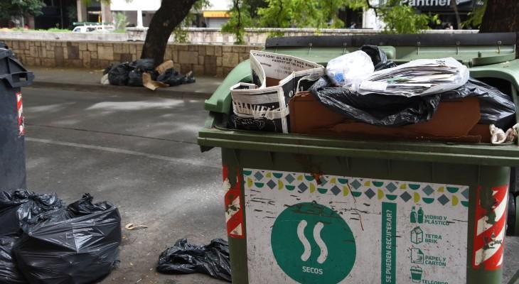 Recolección de residuos: el centro de Córdoba todavía acumula basura Recolección de residuos: el centro de Córdoba todavía acumula basura