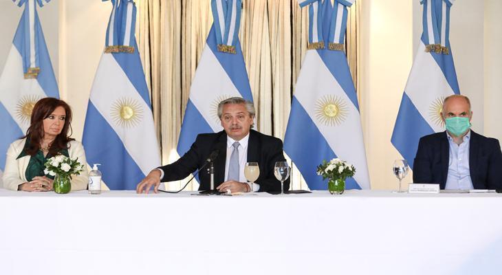 Fernández exhortó a la unidad ante los acreedores externos