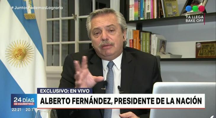 Fernández reiteró que "privilegia la salud" por sobre la economía