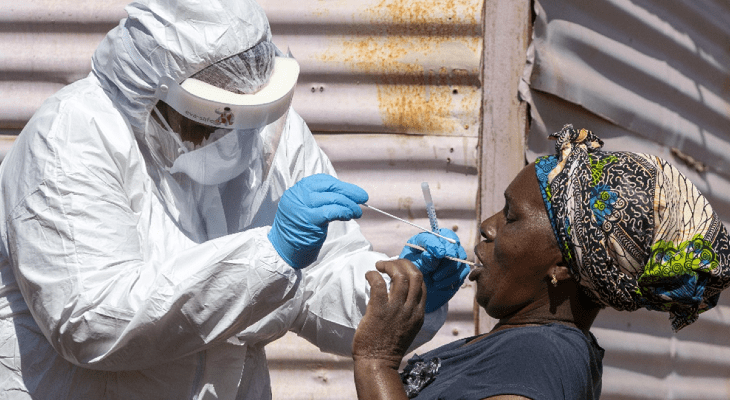 La pandemia del Covid-19 se comienza a disparar en África