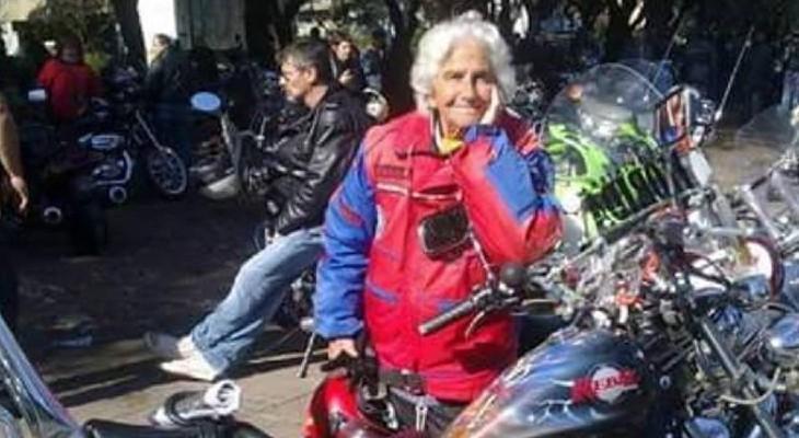 Nelly Iglesias, la motoviajera más famosa de la Argentina