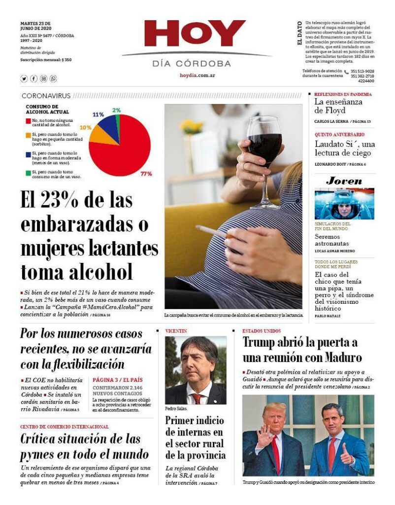 La tapa del martes 23 de junio de 2020 La tapa del martes 23 de junio de 2020