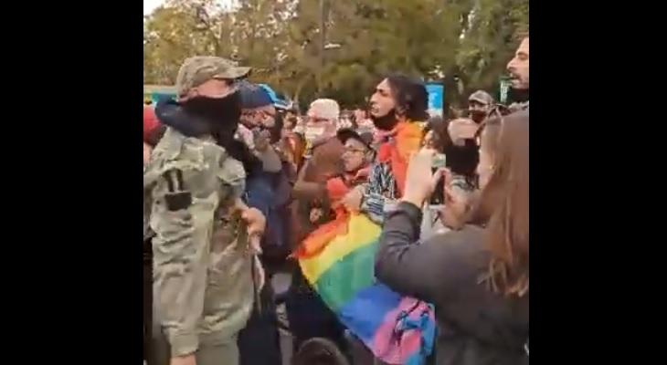 Nuevos disturbios alrededor de la bandera LGBTIQ+ en el Parque Sarmiento