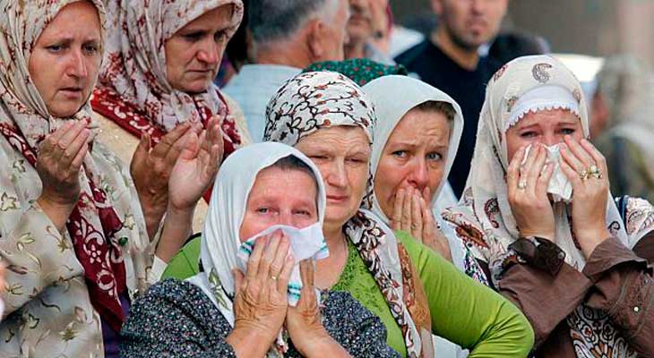 Srebrenica, masacre de hombres en los Balcanes