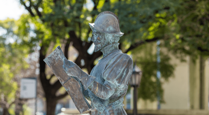 Estatua reparada