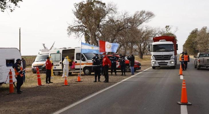 Controlaron 22 mil camiones en la provincia y detectaron 9 casos