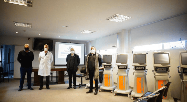 Sanagec recibió seis respiradores Sanagec recibió seis respiradores