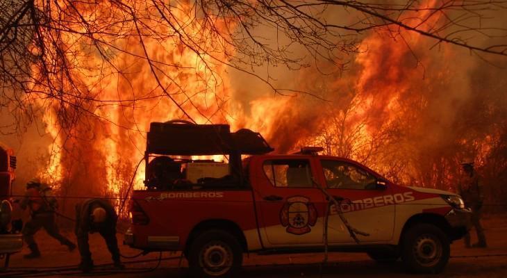 Incendios: anuncian asistencia para 300 productores afectados