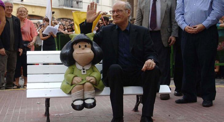 A los 88 años, murió esta mañana Quino, el creador de Mafalda