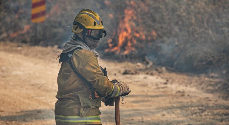 Continúa la tarea de los bomberos en Capilla del Monte