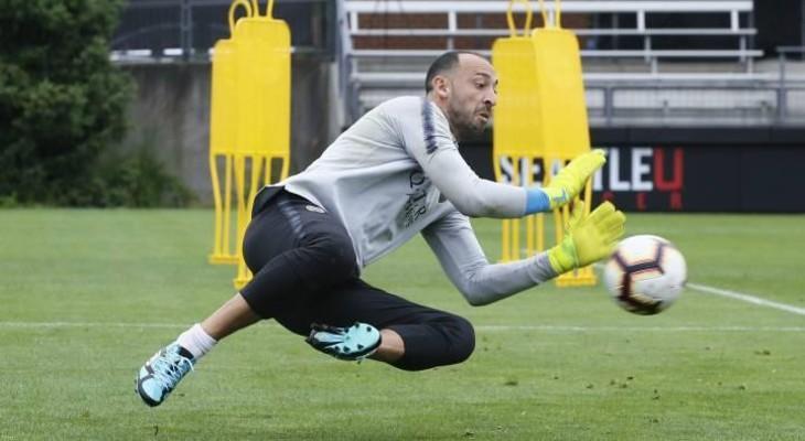 Díaz entrenó con Talleres
