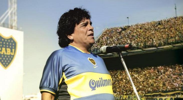 Difunden imágenes de los “dobles” de Maradona en la serie sobre su vida