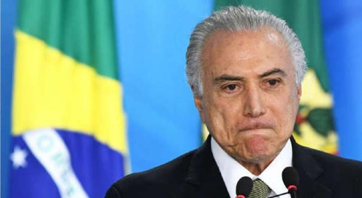 Revelan una conspiración de Temer con los militares contra Dilma en Brasil