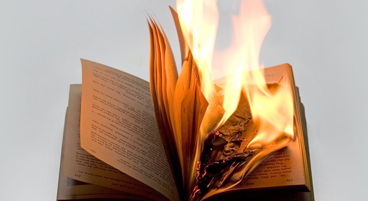 Crónica de un libro quemado