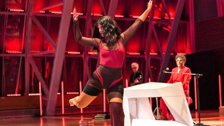 Nathy Peluso y Fito Páez la rompieron en los Grammy