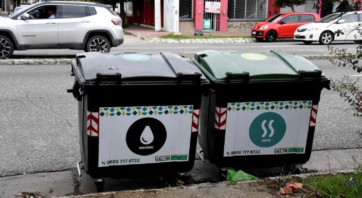 Retiran los contenedores de residuos secos de la ciudad