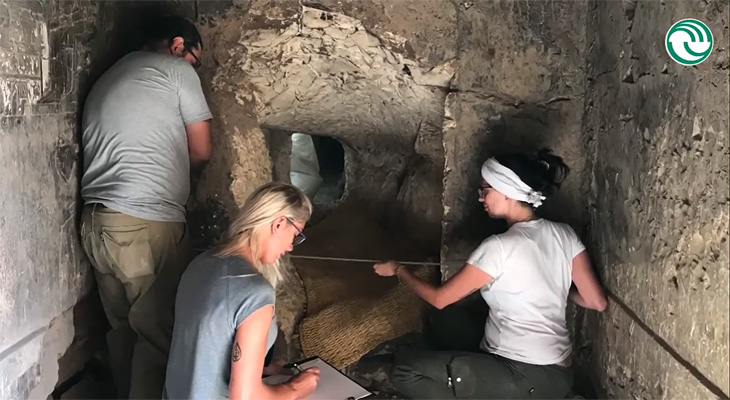 Investigadoras argentinas exploran una tumba egipcia poco conocida