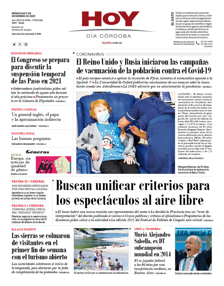 Portada del 09.12.2020