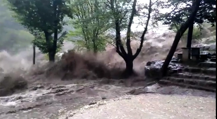 Fuertes lluvias causan graves daños en el interior provincial Fuertes lluvias causan graves daños en el interior provincial