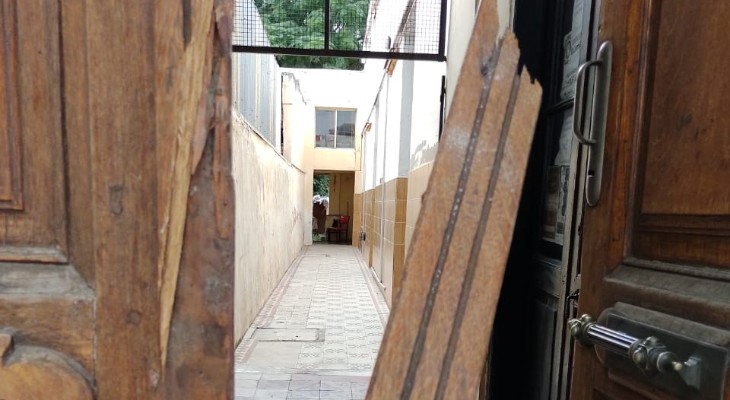 Violento intento de desalojo Violento intento de desalojo