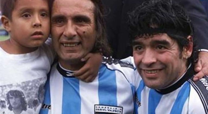 La Rana Valencia habló sobre Maradona