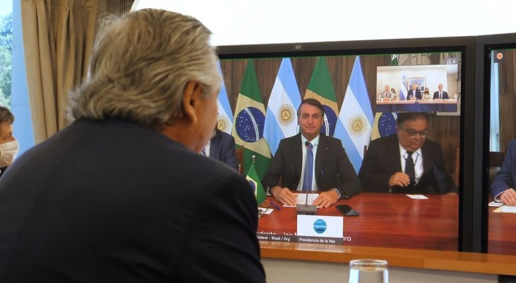 Bolsonaro respaldó a Fernández ante el FMI y dijo que vendrá al país