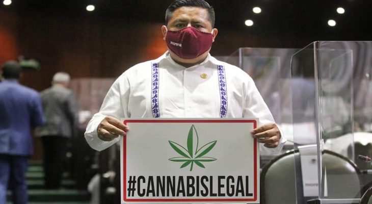 La Cámara de Diputados mexicana aprobó el uso lúdico de la marihuana